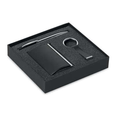 Picture of BUSINESS GIFT SET in Black.