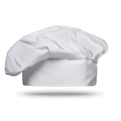 Picture of COTTON CHEF HAT 130 GSM in White