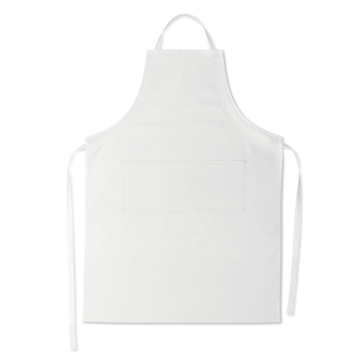 Picture of ADJUSTABLE APRON in White