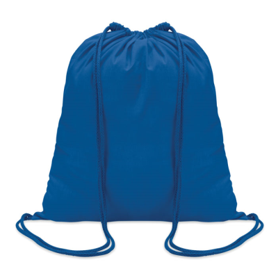 Picture of 100G COTTON DRAWSTRING BAG in Royal Blue