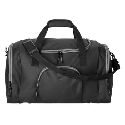 Picture of SPORTS BAG in 600D in Black.