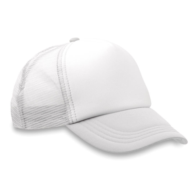 TRUCKERS CAP in White.