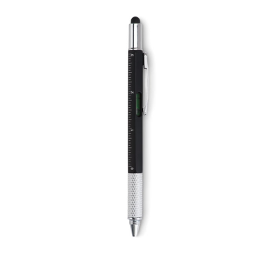 Picture of SPIRIT LEVEL PEN with Ruler in Black