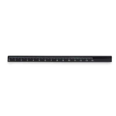 Picture of CARPENTERS PENCIL with Ruler in Black.