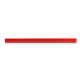 Picture of CARPENTERS PENCIL with Ruler in Red