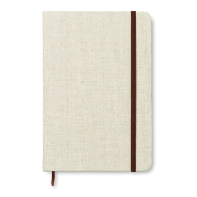 Picture of A5 CANVAS NOTE BOOK in Brown