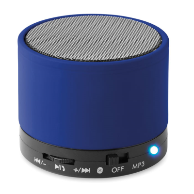 Picture of ROUND CORDLESS SPEAKER in Blue