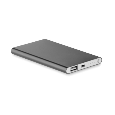 Picture of FLAT POWER BANK 4000 MAH in Silver