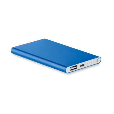 Picture of FLAT POWER BANK 4000 MAH in Blue