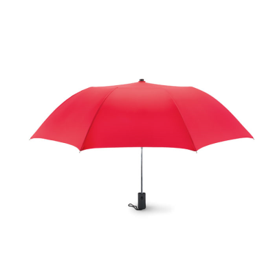 Picture of 21 INCH FOLDING UMBRELLA in Red.