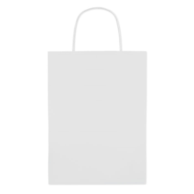 Picture of GIFT PAPER BAG MEDIUM SIZE in White