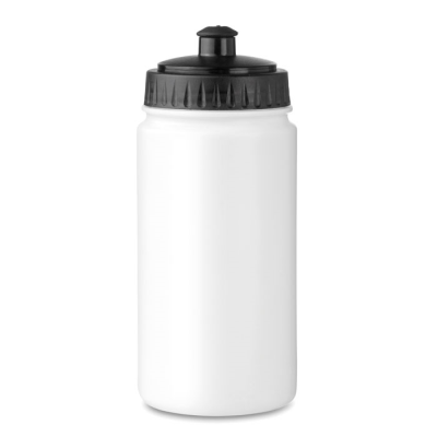 Picture of SPORTS BOTTLE 500ML in White.