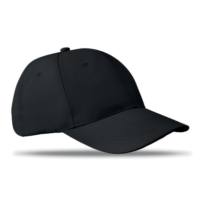 Picture of 6 PANELS BASEBALL CAP in Black.