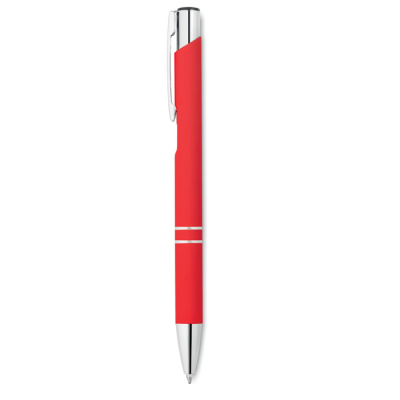 Picture of BALL PEN in Rubber Finish in Red