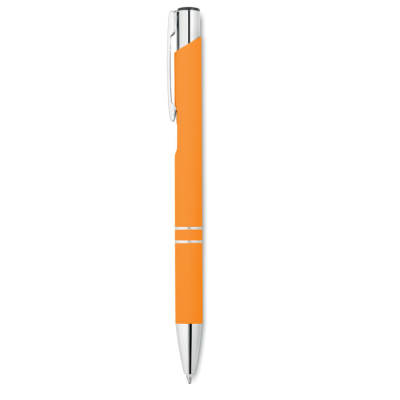 Picture of BALL PEN in Rubber Finish in Orange
