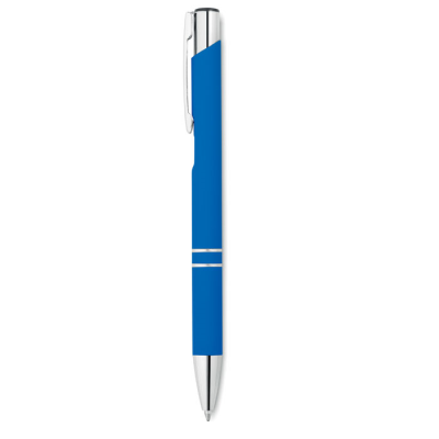 Picture of BALL PEN in Rubber Finish in Blue