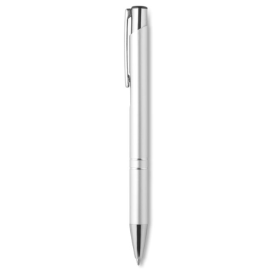 Picture of PUSH BUTTON PEN in Silver.