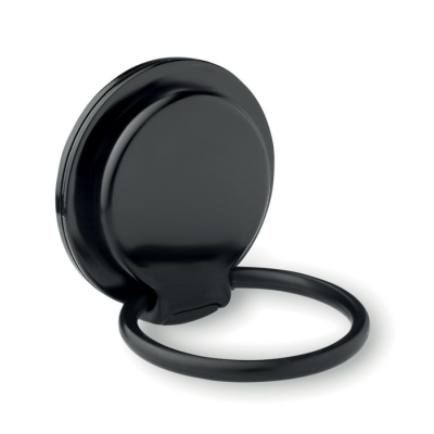 Picture of MOBILE PHONE HOLDER ON RING STAND in Black