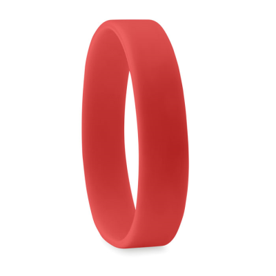 Picture of SILICON WRIST BAND in Red