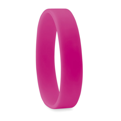 Picture of SILICON WRIST BAND in Fuchsia.