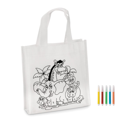 Picture of MINI SHOPPER TOTE BAG in White