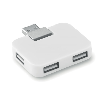 Picture of 4 PORT USB HUB in White