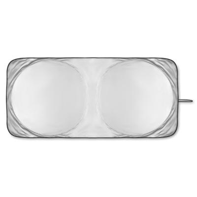 Picture of FOLDING SUN CAR VISOR in Silver.