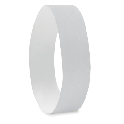 Picture of ONE SHEET OF 10 WRISTBANDS in White