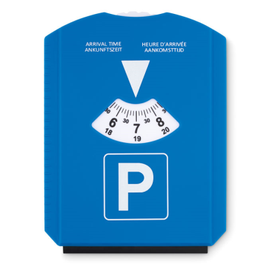 Picture of ICE SCRAPER in Parking Card in Blue.