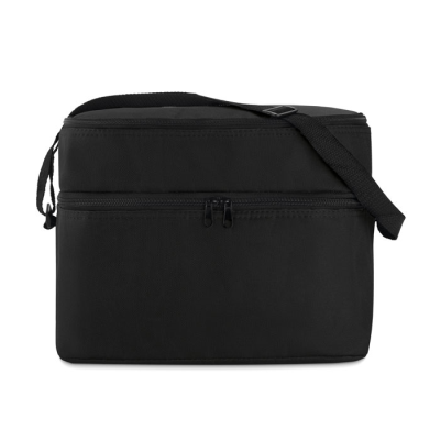 Picture of COOL BAG with 2 Compartments in Black.