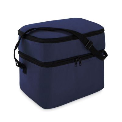 Picture of COOL BAG with 2 Compartments in Blue