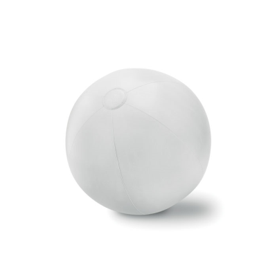 Picture of LARGE INFLATABLE BEACH BALL in White