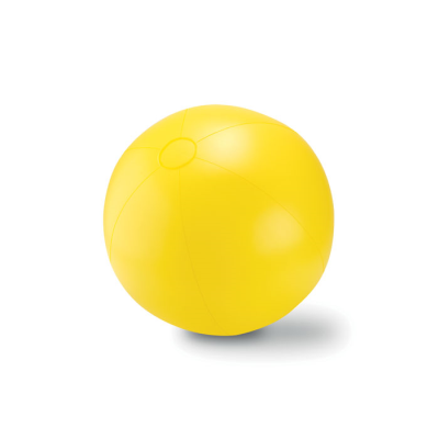 Picture of LARGE INFLATABLE BEACH BALL in Yellow