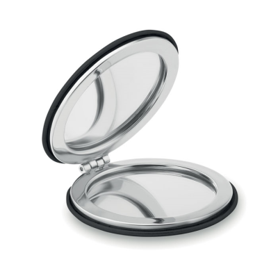 Picture of ROUND PU MIRROR in Black