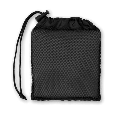 Picture of SPORTS TOWEL with Pouch in Black