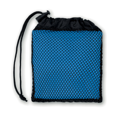 Picture of SPORTS TOWEL with Pouch in Royal Blue