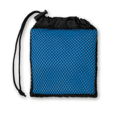 Picture of SPORTS TOWEL with Pouch in Royal Blue.