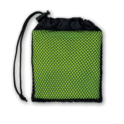 Picture of SPORTS TOWEL with Pouch in Lime