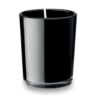 Picture of SCENTED CANDLE in Glass in Black.