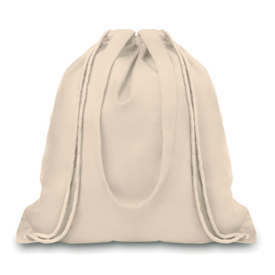 Picture of 220G CANVAS 2 FUNCTION BAG in Beige.