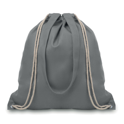 Picture of 220G CANVAS 2 FUNCTION BAG in Grey.
