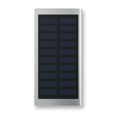 Picture of SOLAR POWER BANK 8000 MAH in Matt Silver