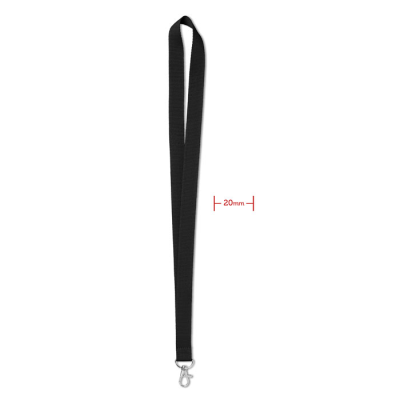 Picture of LANYARD 20 MM in Black.