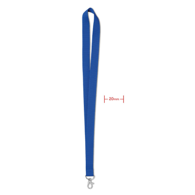 Picture of LANYARD 20 MM in Royal Blue