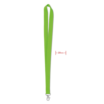 Picture of LANYARD 20 MM in Lime