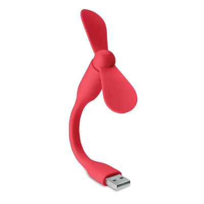Picture of PORTABLE USB FAN in Red