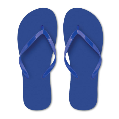 Picture of EVA BEACH SLIPPERS SIZE L in Blue.