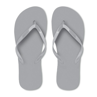 Picture of EVA BEACH SLIPPERS SIZE M in Grey.