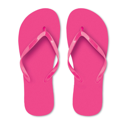 Picture of EVA BEACH SLIPPERS SIZE L in Fuchsia.