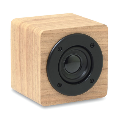 Picture of CORDLESS SPEAKER 3W 400 MAH in Wood